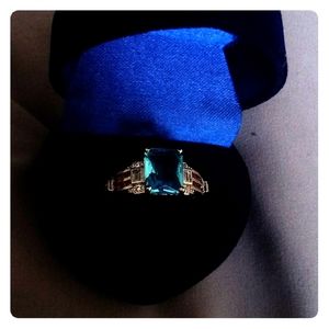 Topaz ring